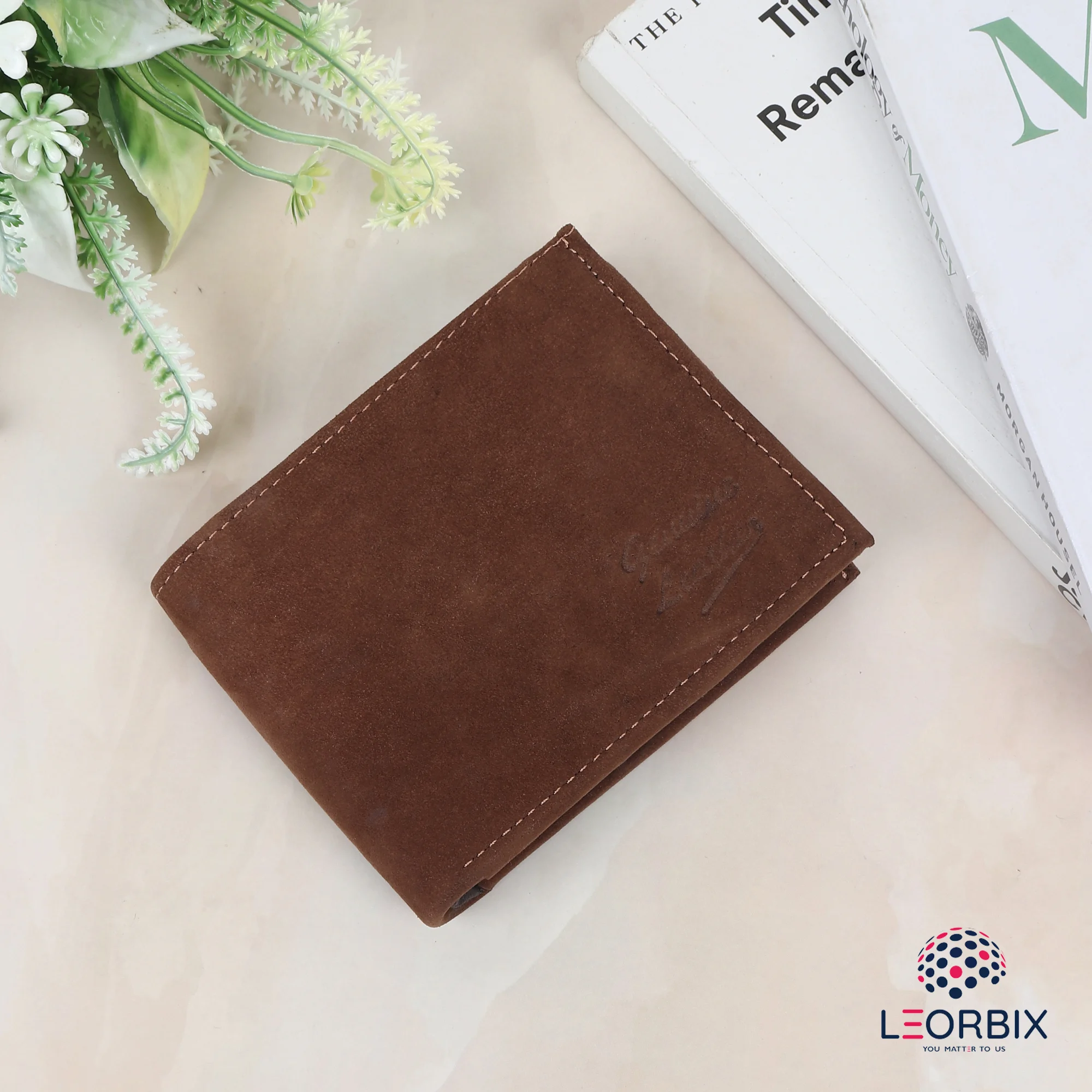 Men's Wallet - Redwood Light Brown